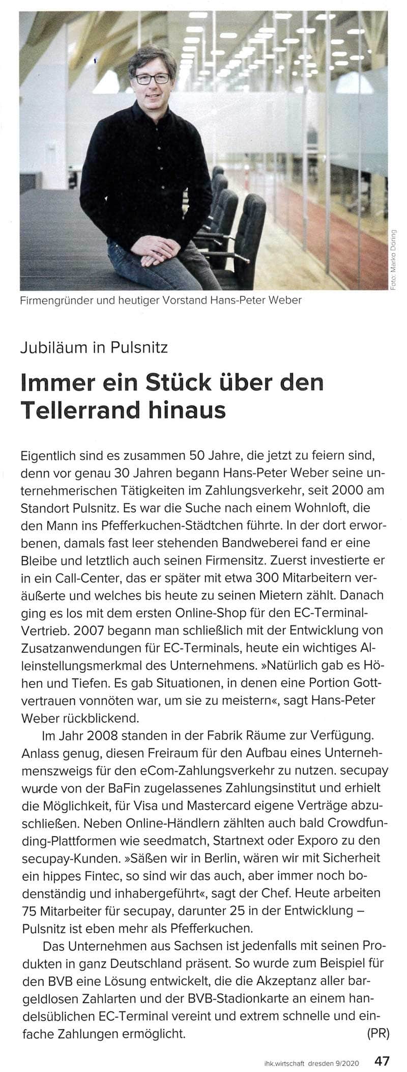 Zeitungsartikel ihk.wirtschaft