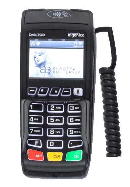 secupay - Terminal desk3500 von Ingenico