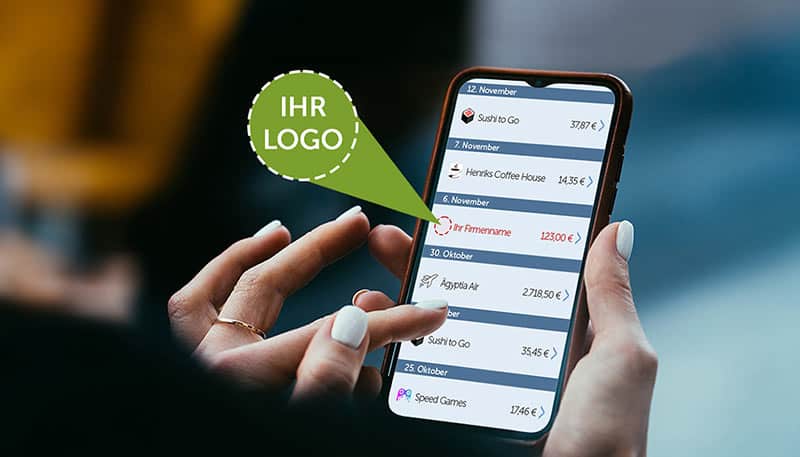 Ihr Firmenlogo für eine bessere Übersicht