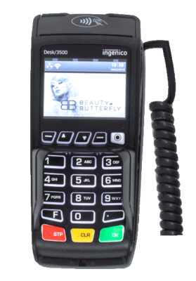 secupay - Terminal desk3500 von Ingenico